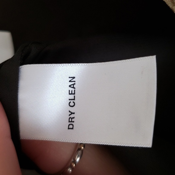 Ann Klein 100% silk floral midi maxi dress, flutter sleeve, women's size 14 - Picture 8 of 8